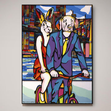 They were together and that's all that mattered (Original Painting)