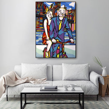 They were together and that's all that mattered (Original Painting)