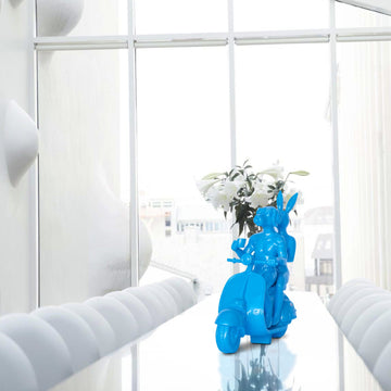 Vespa Riders (Resin Sculpture)