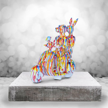 Vespa Riders Splash Pop (Resin Sculpture)