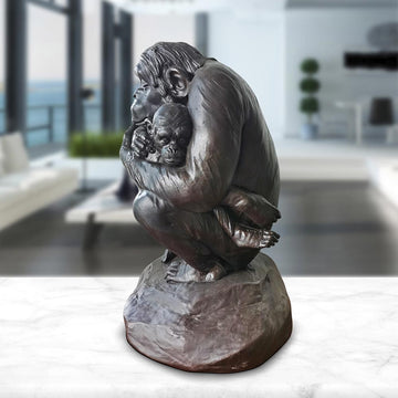 Chimp Love (Medium Bronze)