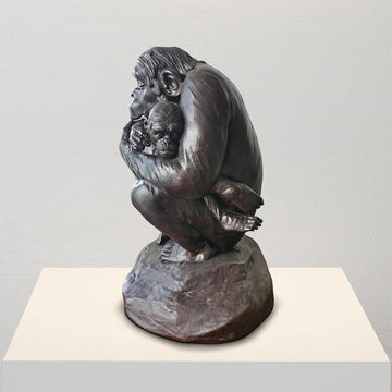 Chimp Love (Medium Bronze)