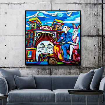 They Laughed in Melbourne (Original Painting)