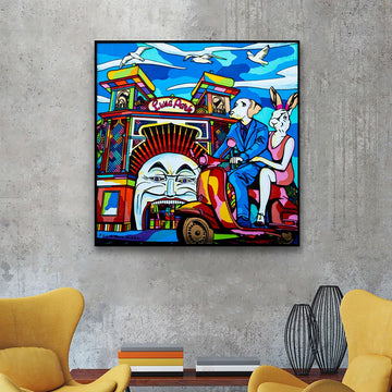 They Laughed in Melbourne (Original Painting)