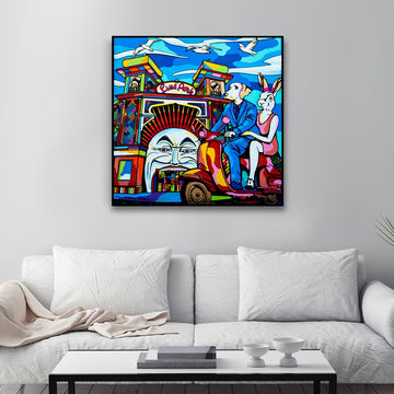 They Laughed in Melbourne (Original Painting)