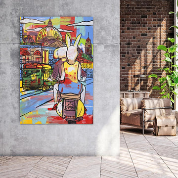 Melbourne Here We Come Home (Original Painting)