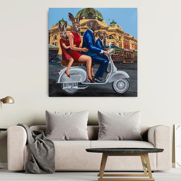 Melbourne was always home (Original Painting)