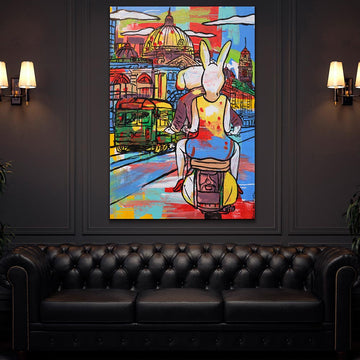 Melbourne Here We Come Home (Original Painting)