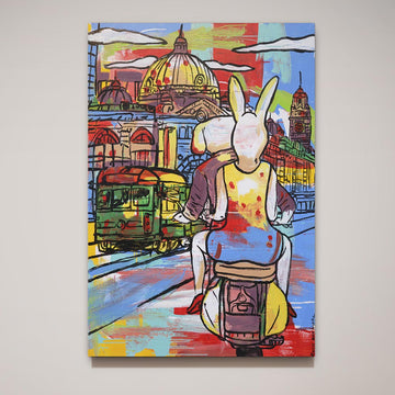 Melbourne Here We Come Home (Original Painting)