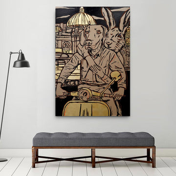 Melbourne Lovers (Original Painting)