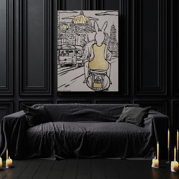 Melbourne here we come (Original Painting)