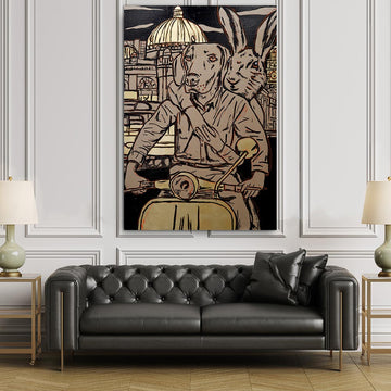 Melbourne Lovers (Original Painting)