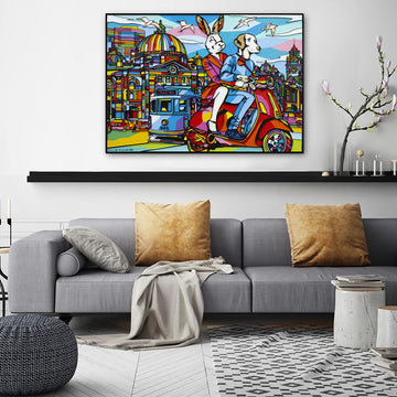 Melbourne was in their hearts (Original Painting)