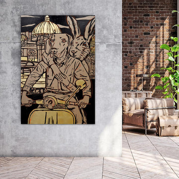 Melbourne Lovers (Original Painting)