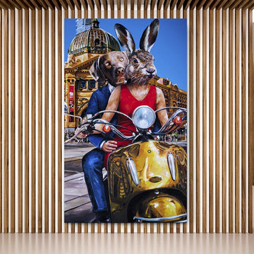 Melbourne Was Always Their Home (Original Painting)