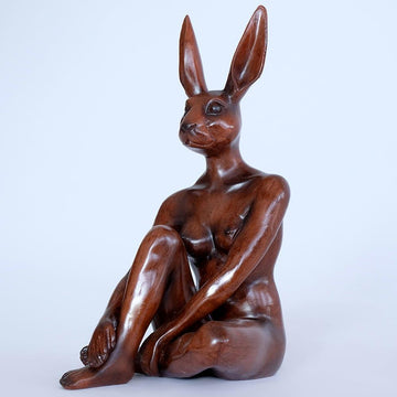 Nature Mini Rabbitwoman (Resin Sculpture)