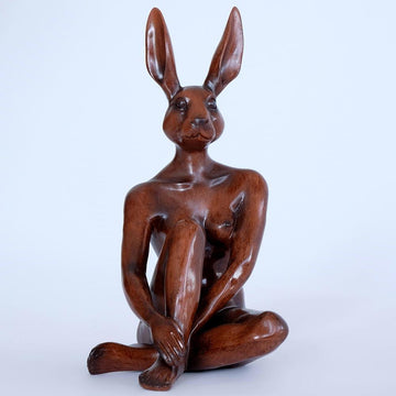 Nature Mini Rabbitwoman (Resin Sculpture)