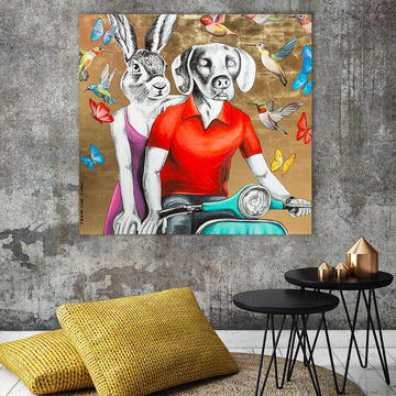 They had a mission of love (Original Painting)