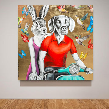 They had a mission of love (Original Painting)