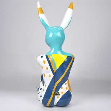 Splash Pop Lost Rabbit (Fibreglass Sculpture)