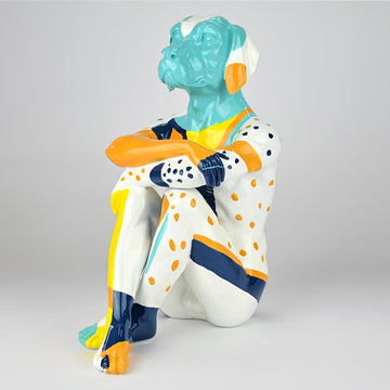 Splash Pop City Pup (Resin Sculpture)