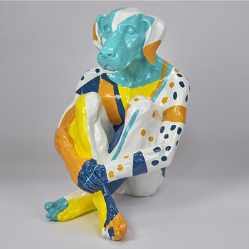 Splash Pop Lost Dog (Fibreglass Sculpture)