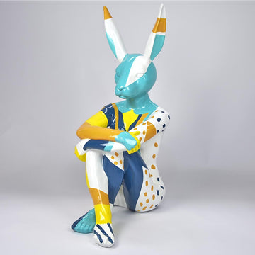 Splash Pop Lost Rabbit (Fibreglass Sculpture)