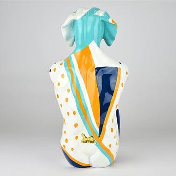 Splash Pop City Pup (Resin Sculpture)