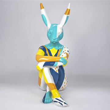 Splash Pop Lost Rabbit (Fibreglass Sculpture)