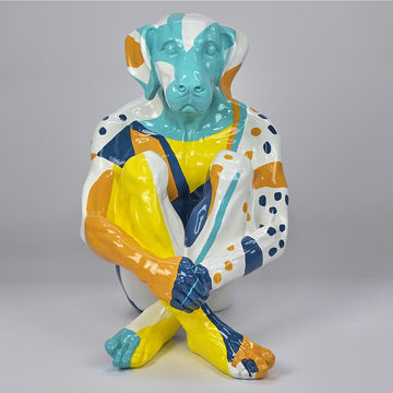 Splash Pop Lost Dog (Fibreglass Sculpture)