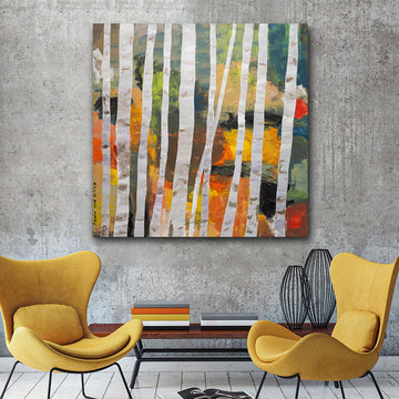 Trees in the Mist (Original Painting)