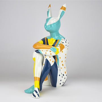 Splash Pop City Bunny (Resin Sculpture)