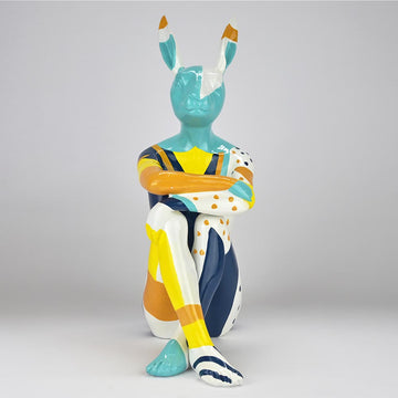 Splash Pop City Bunny (Resin Sculpture)