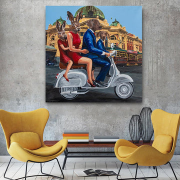 Melbourne was always home (Original Painting)