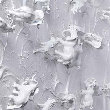 Wildlife on the Moon (Original Painting)