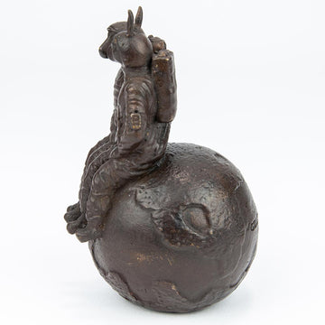 They Were the Moon Lovers (Bronze Sculpture, Pocket Size)