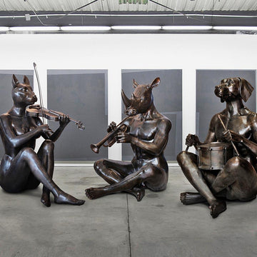 The Musicians (Bronze Sculpture)