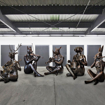 The Musicians (Bronze Sculpture)