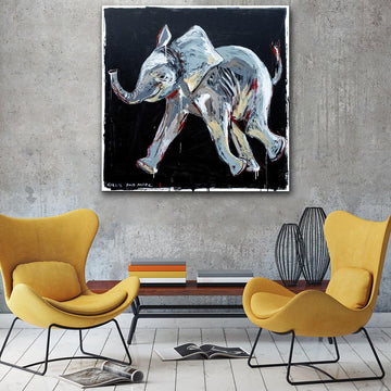 Ngilai was an orphan but had so much love (Original Painting)