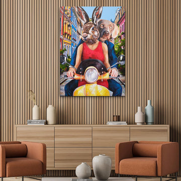 They were headed North (Original Painting)