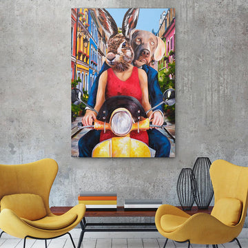 They were headed North (Original Painting)