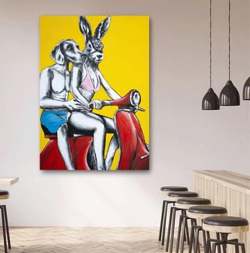 It was now or never (Original Painting)