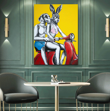 It was now or never (Original Painting)