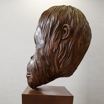 Borneo - Tapanuli Orangutan of the Wild (Bronze Sculpture)