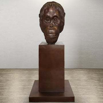 Borneo - Tapanuli Orangutan of the Wild (Bronze Sculpture)