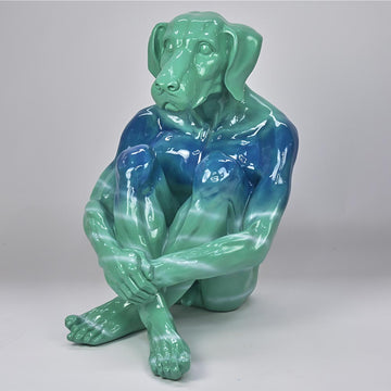 Splash Pop Lost Dog (Fibreglass Sculpture)