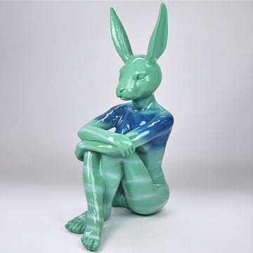 Splash Pop Lost Rabbit (Fibreglass Sculpture)