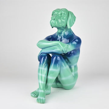 Splash Pop City Pup (Resin Sculpture)