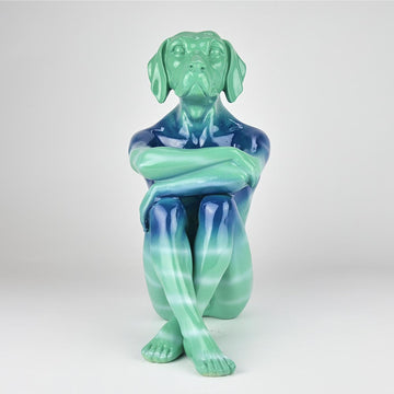 Splash Pop City Pup (Resin Sculpture)