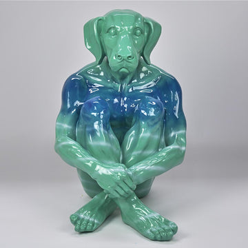 Splash Pop Lost Dog (Fibreglass Sculpture)